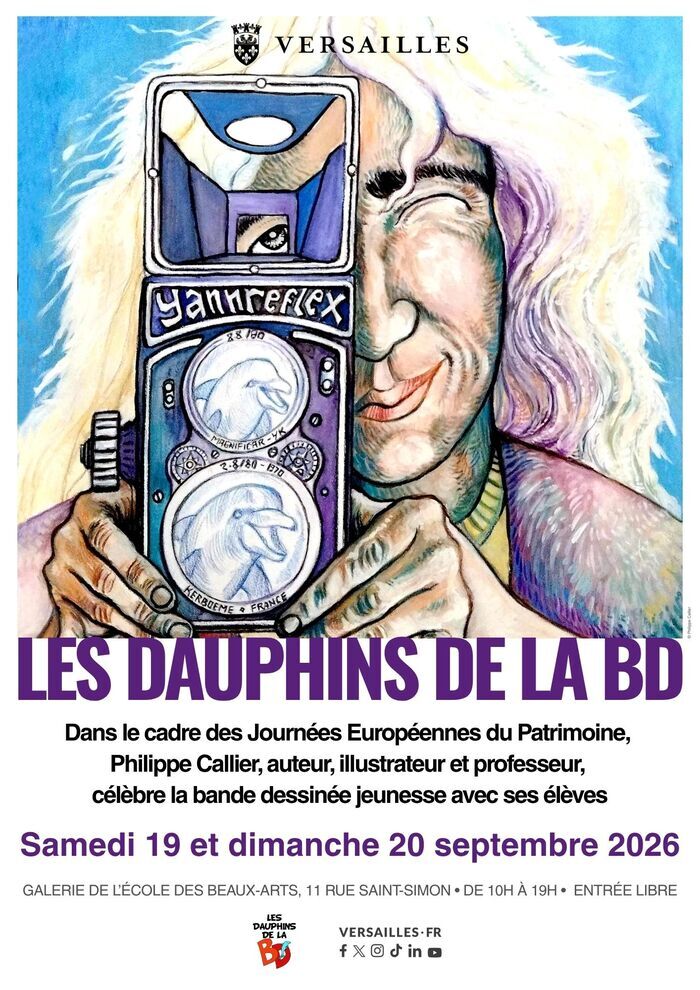 Journées Européennes du Patrimoine – Les Dauphins de la BD, École des Beaux-arts de Versailles, Versailles