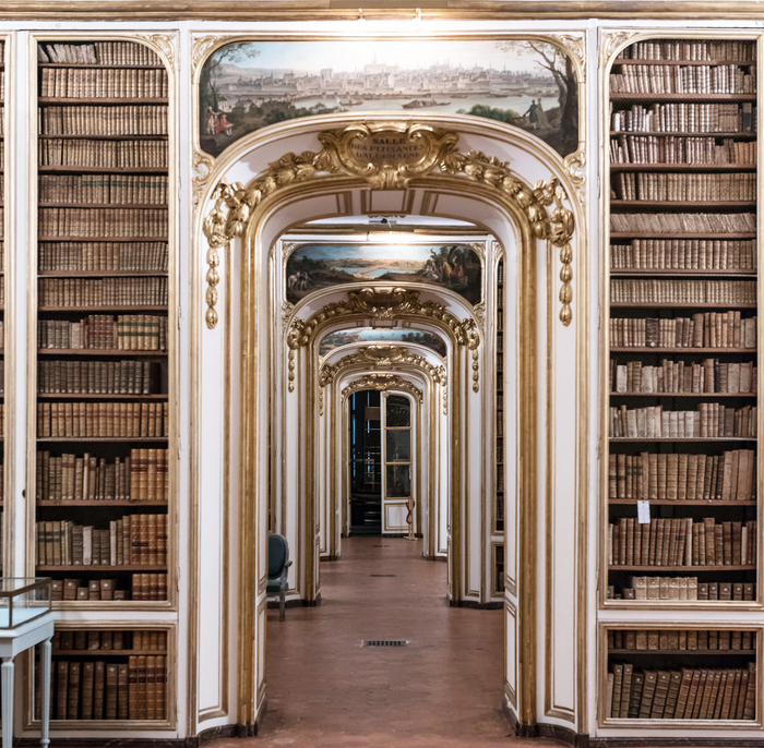 Journées Européennes du Patrimoine ~ Visite libre de la Galerie des Affaires étrangères, Bibliothèque Choiseul, Versailles