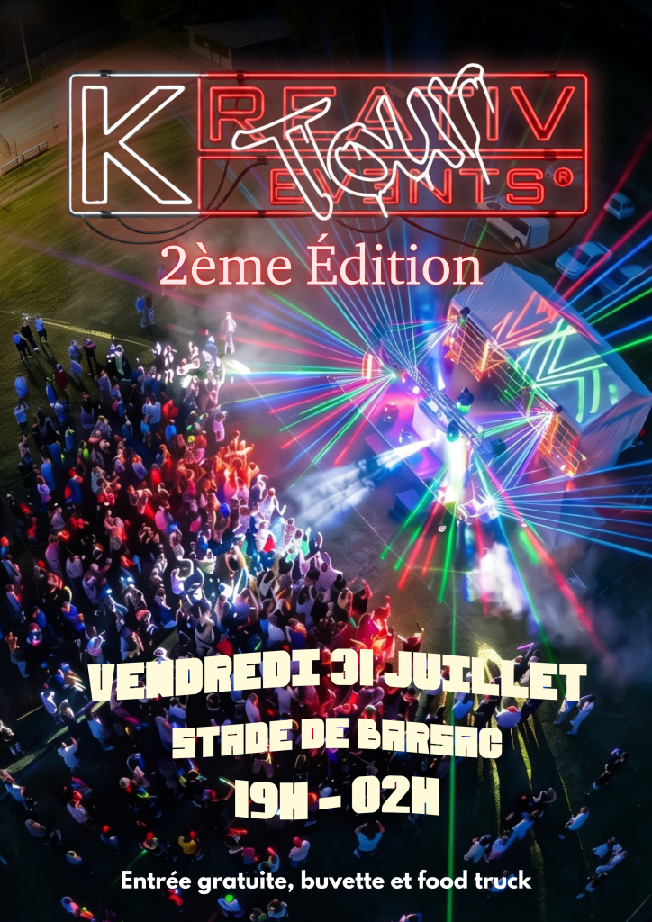 Kreativ Events Tour Stade Barsac