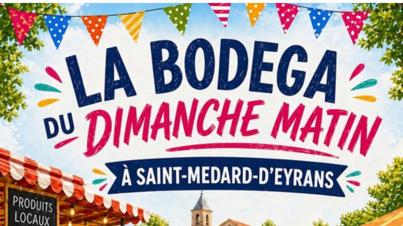 La Bodéga du dimanche matin Place Mogege Saint-Médard-d’Eyrans