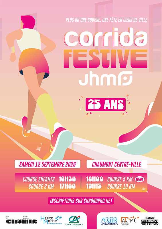 La Corrida festive du JHM 2026 Chaumont