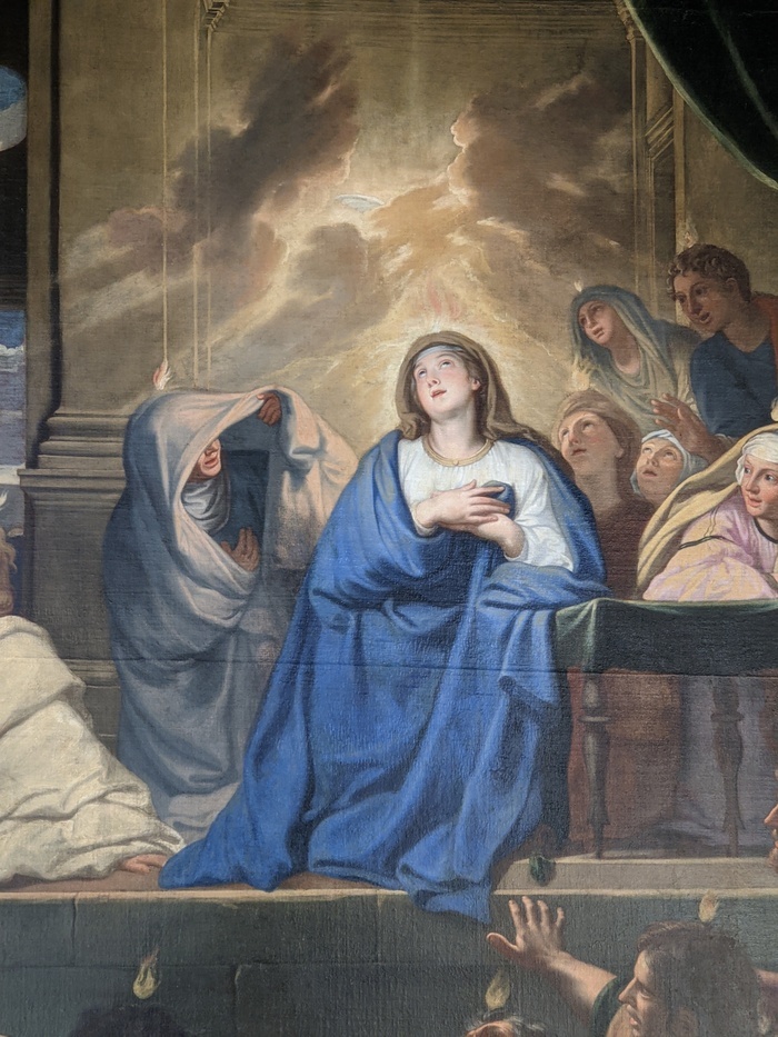 La Descente du Saint-Esprit de Charles Le Brun, Maison Saint-Sulpice, Paris