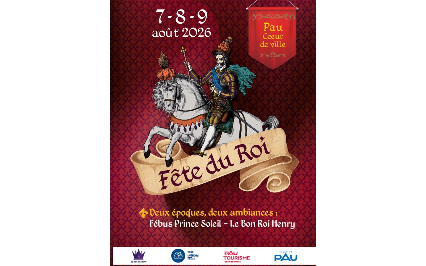La fête du Roi Rue du Château Pau