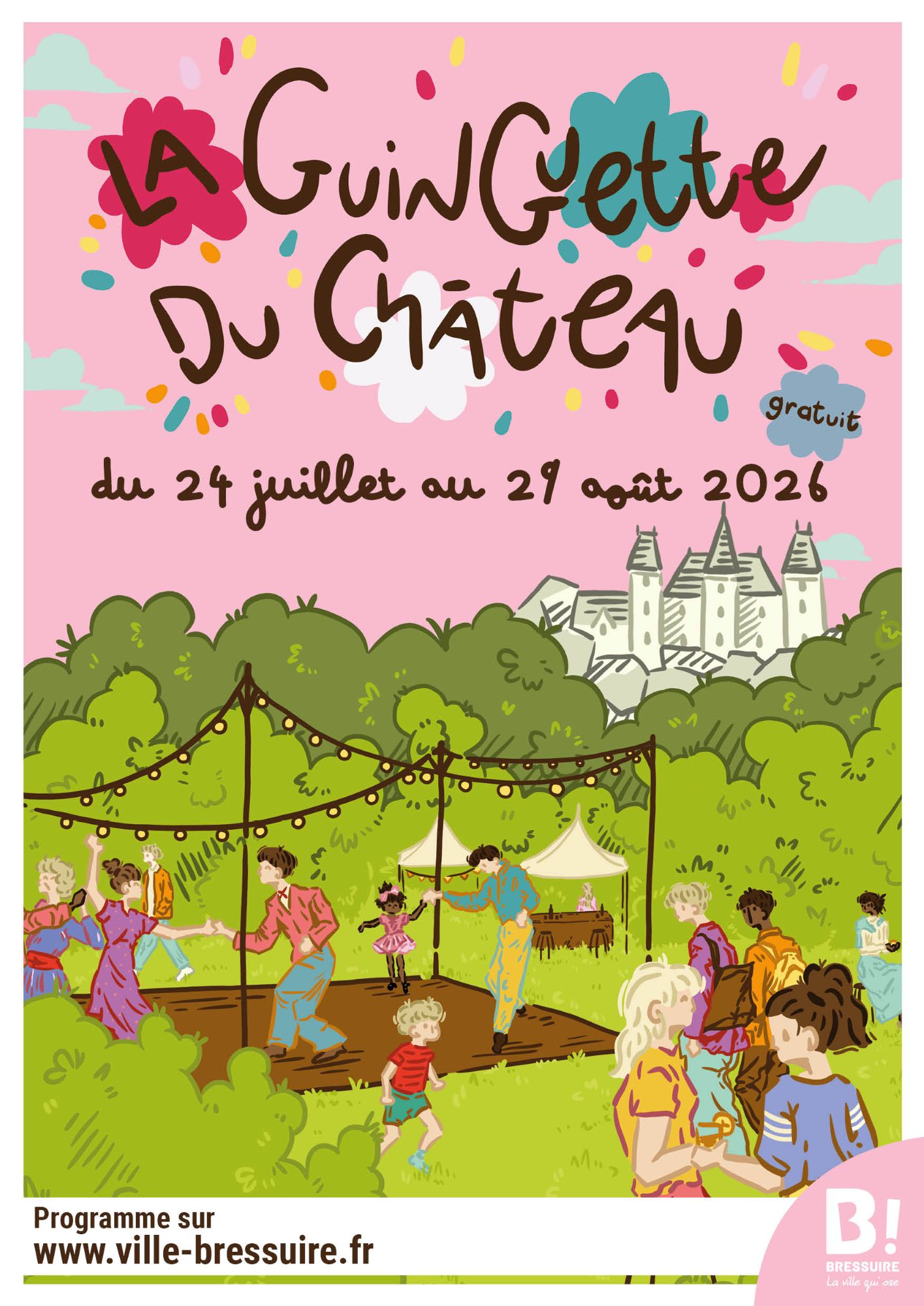 La Guinguette du Château Jeux et musique 5 Rue du Château Bressuire 2026-07-25