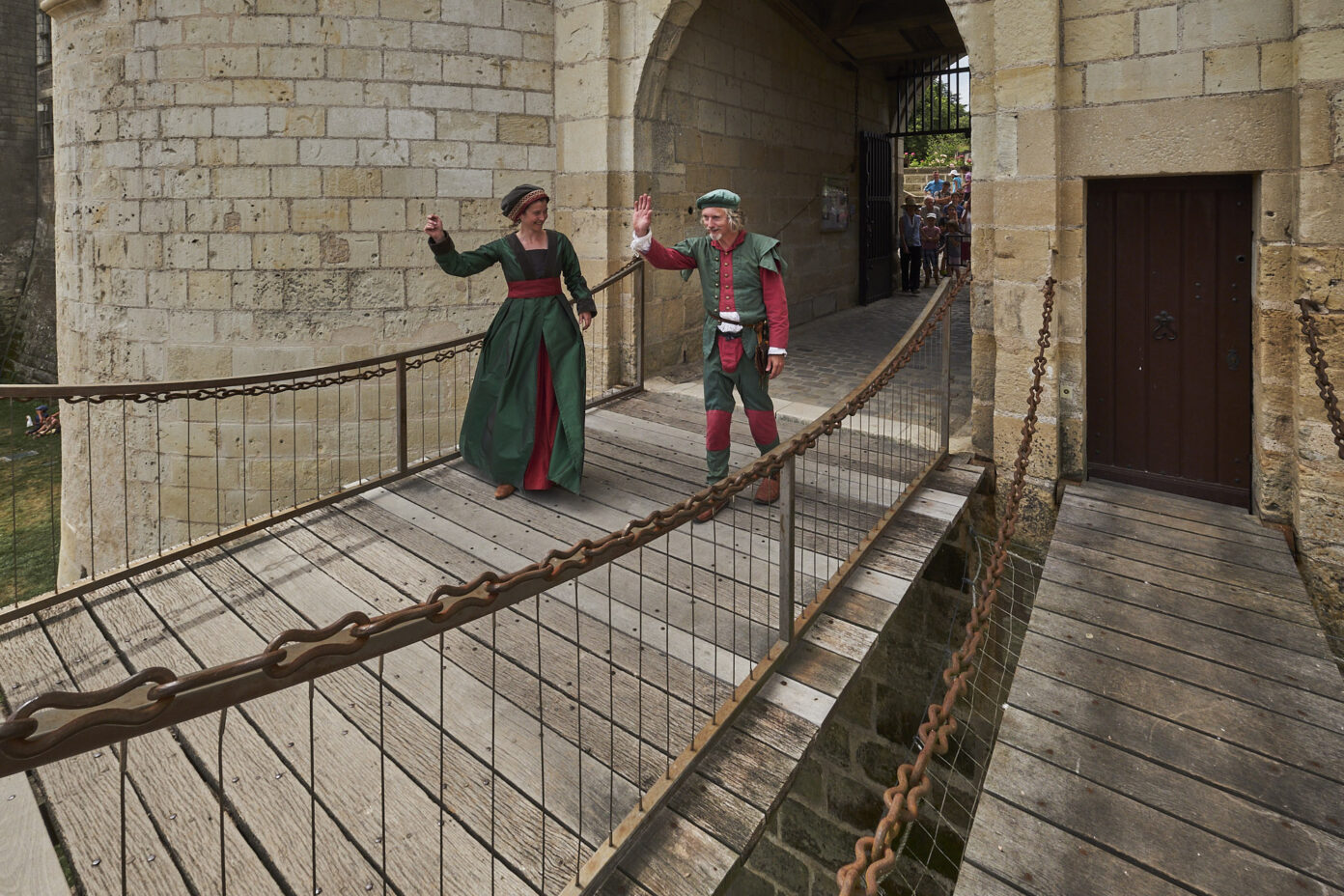 La levée du Pont-Levis Langeais