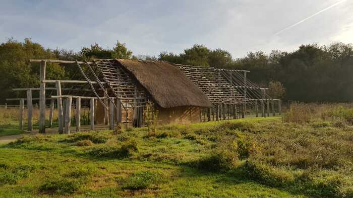La maison néolithique !, Archéosite – Parc départemental de la Haute-Île, Neuilly-sur-Marne