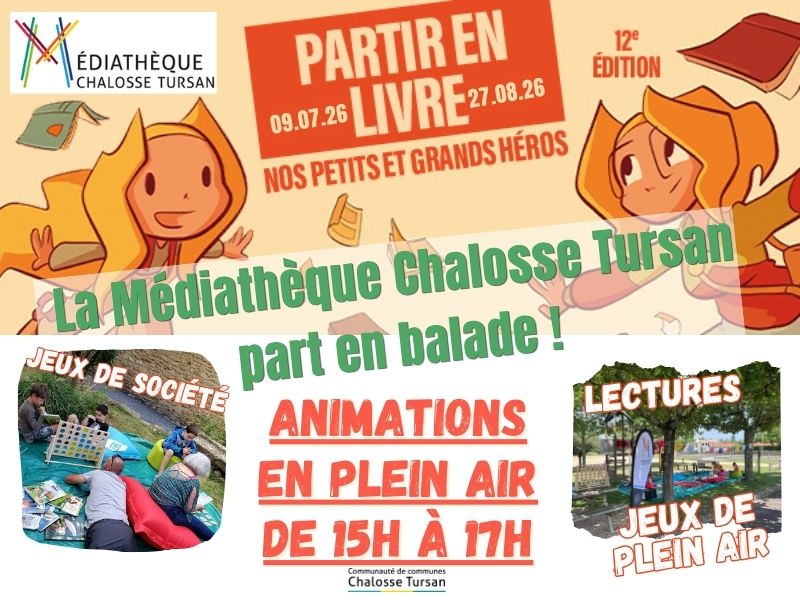 La Médiathèque Chalosse Tursan part en balade Montaut