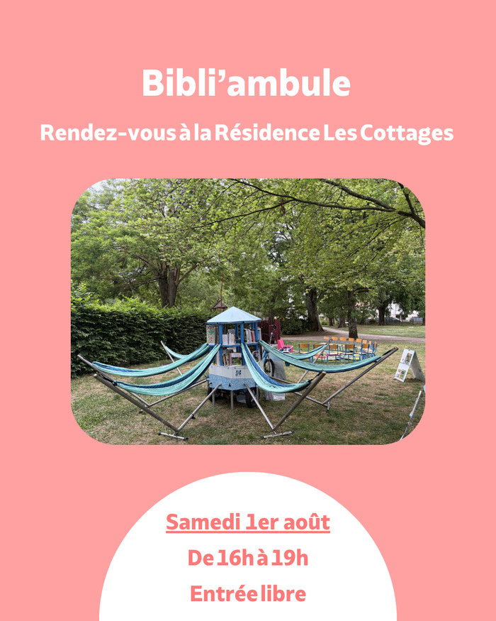 La médiathèque prend l&rsquo;air !, Résidence les Cottages, Le Bouscat