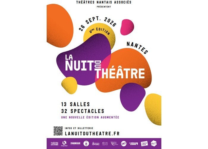 La Nuit du Théâtre 2026 Nantes Centre et Quartiers Nantes
