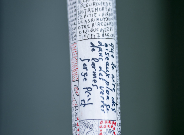 LA PAROLE DES BÂTONS, EXPOSITION PERMANENTE DE SERGE PEY, Bibliothèque d’Étude et du Patrimoine, Toulouse