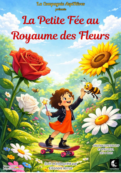 LA PETITE FÉE AU ROYAUME DES FLEURS THÉÂTRE DES PRÉAMBULES Muret
