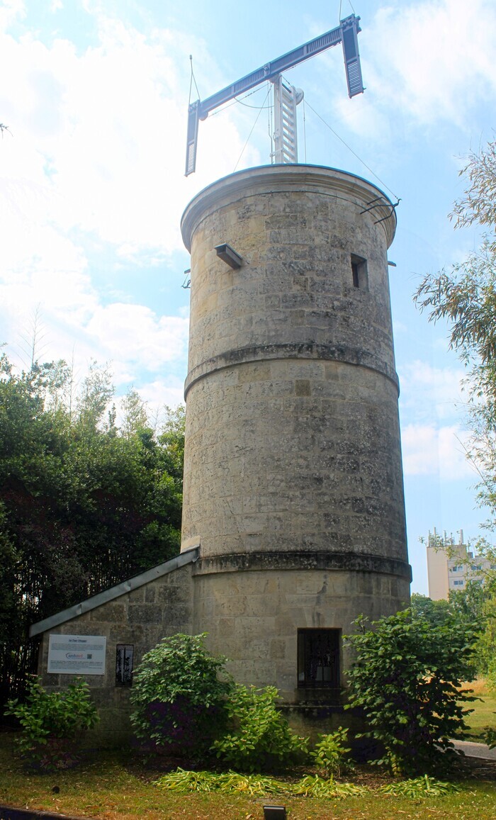 La tour Chappe de Gradignan : visite guidée et démonstration du fonctionnement, Institut National des Jeunes Sourds, Gradignan