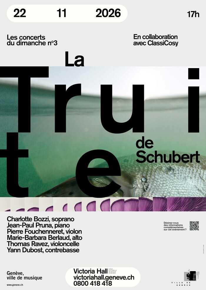 La Truite de Schubert, Victoria Hall, Genève