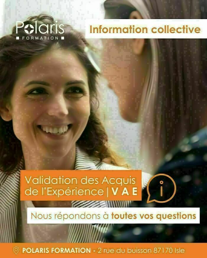 La VAE dans les métiers du travail social, POLARIS FORMATION, 2 rue du Buisson 87170 Isle (proche de Limoges), Isle