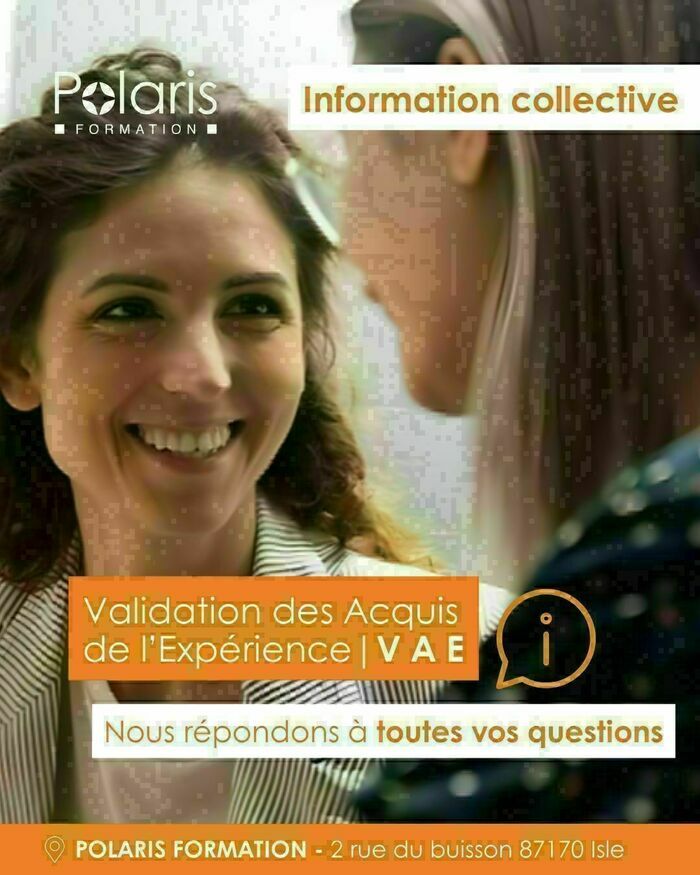 La VAE dans les métiers du travail social, POLARIS FORMATION, 2 rue du Buisson 87170 Isle (proche de Limoges), Isle