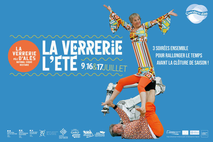 La Verrerie l'Été 2/3 Parvis de l'association RAIA Alès