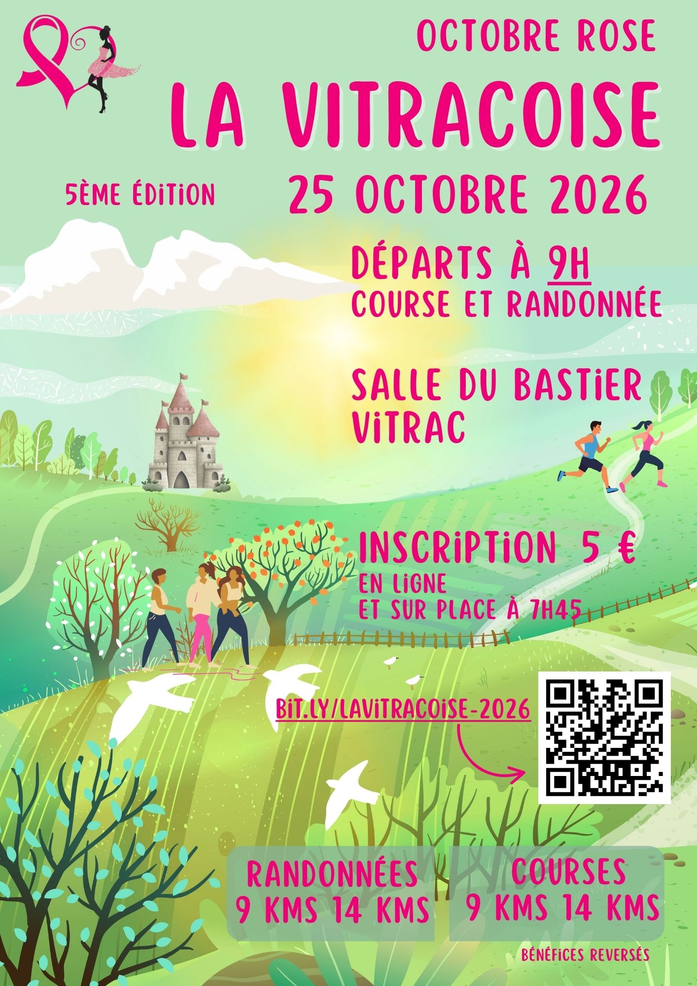 La Vitracoise Octobre Rose Salle du Bastier Vitrac 2026-10-25