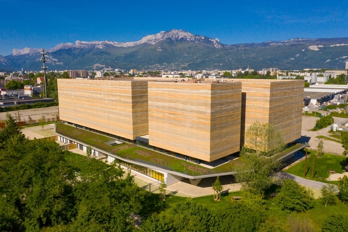 L’architecture du bâtiment des Archives départementales, Archives départementales de l&rsquo;Isère, Saint-Martin-d&rsquo;Hères