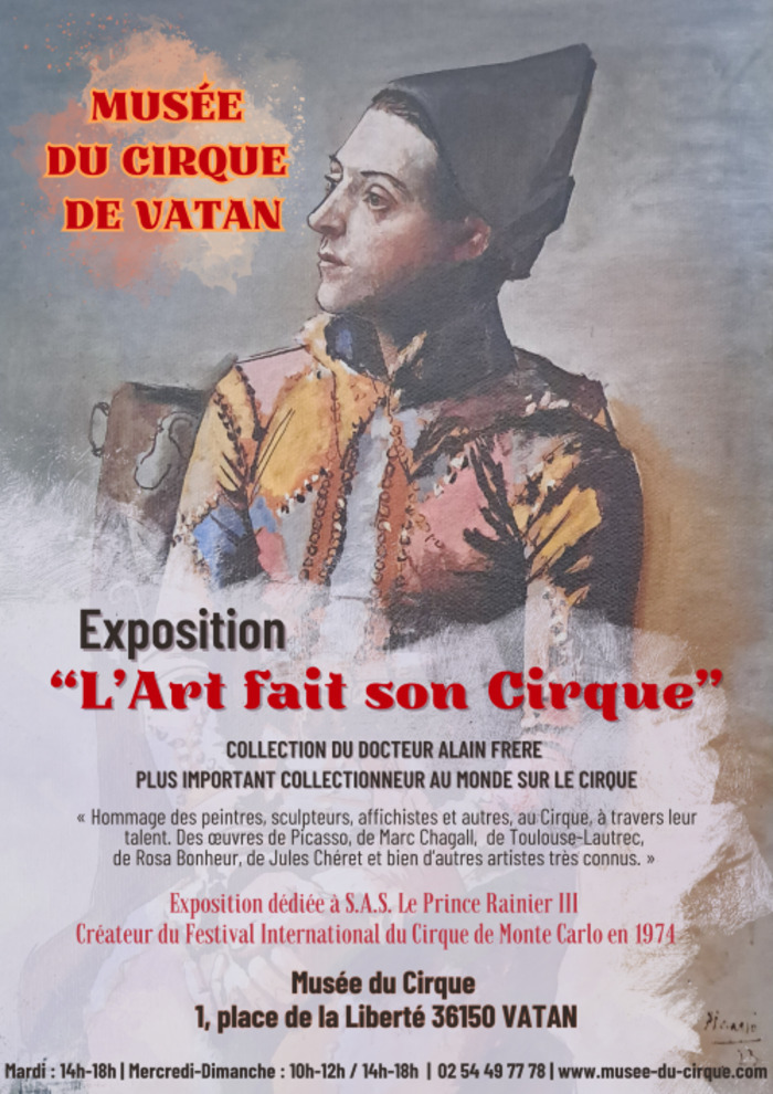 L’art fait son Cirque !, Musée du Cirque, Vatan