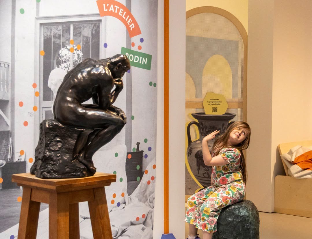 Activités proposées aux enfants dans L’Atelier Rodin