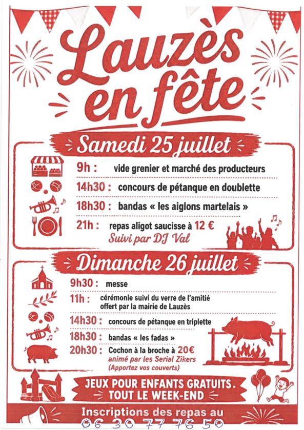 Lauzès en Fête Lauzès