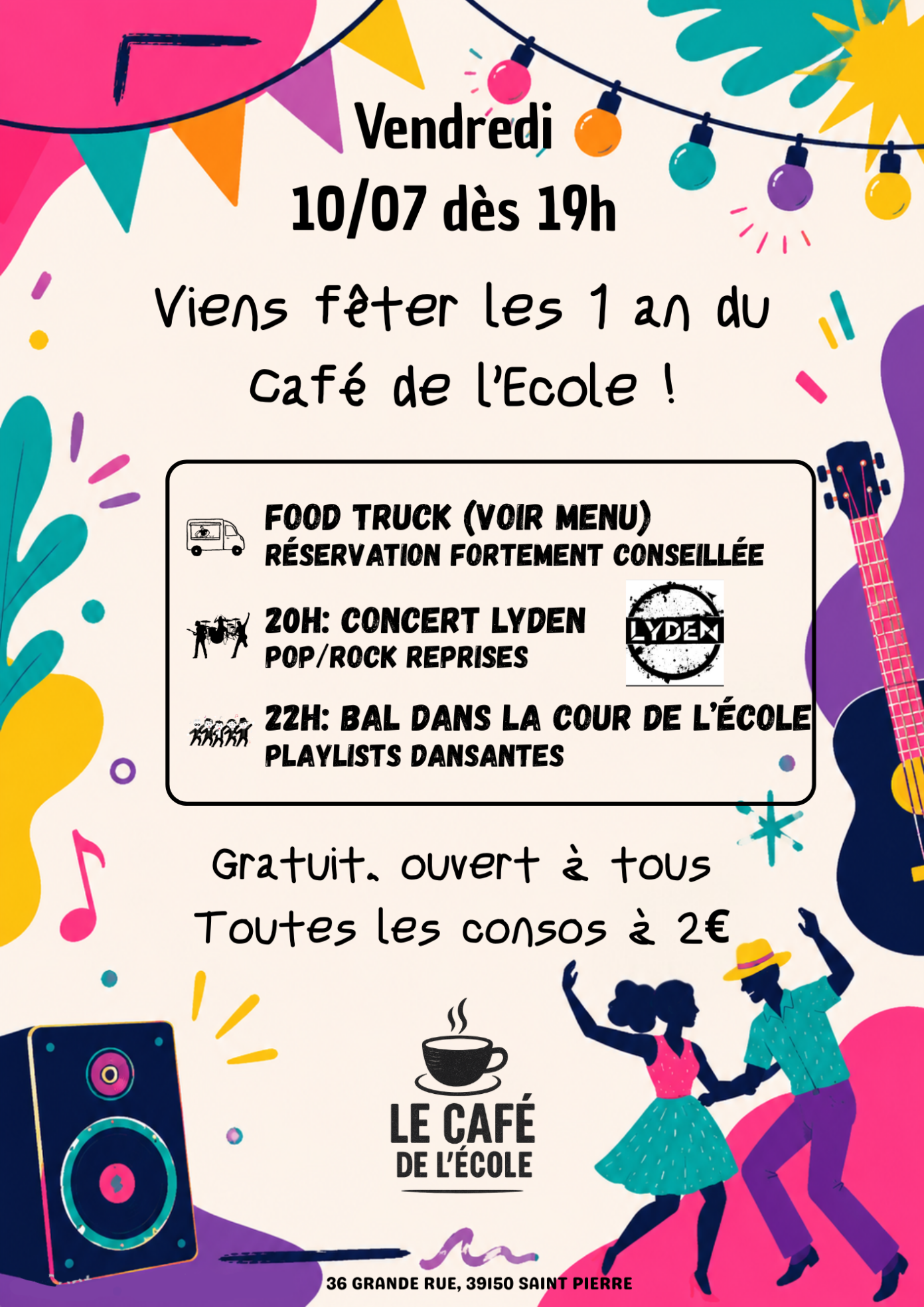 Le café de l’école fête ses 1 an Café de l’école Saint-Pierre