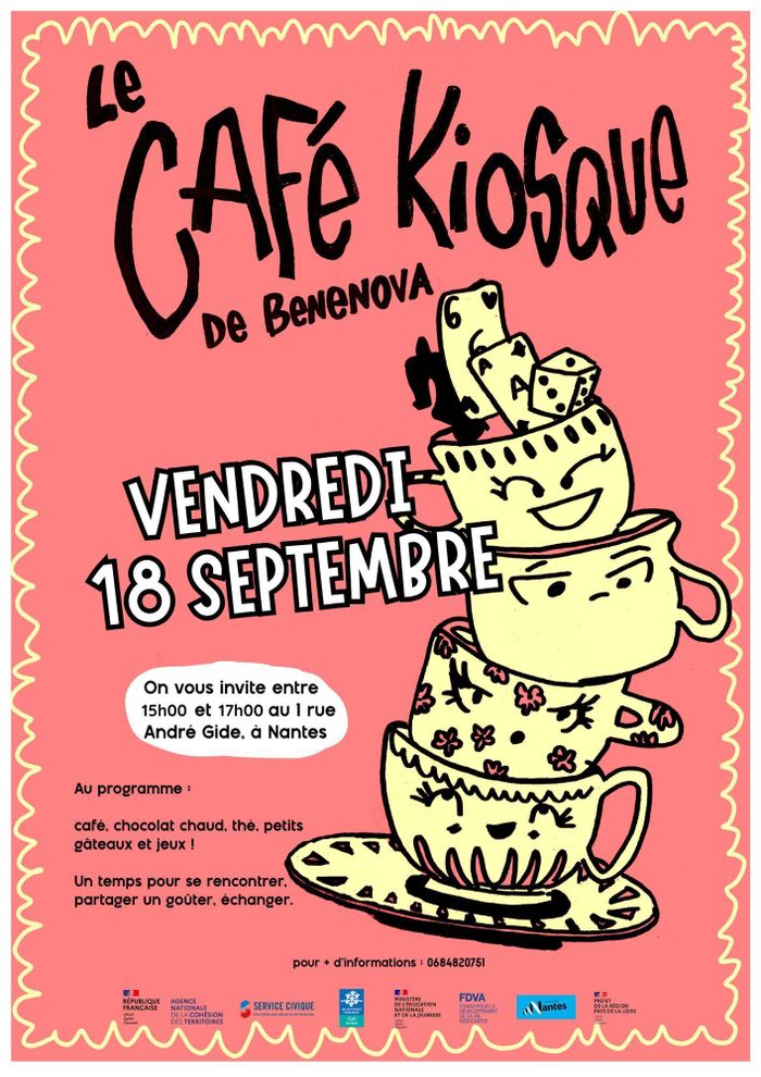 le Café Kiosque de Benenova Benenova Nantes