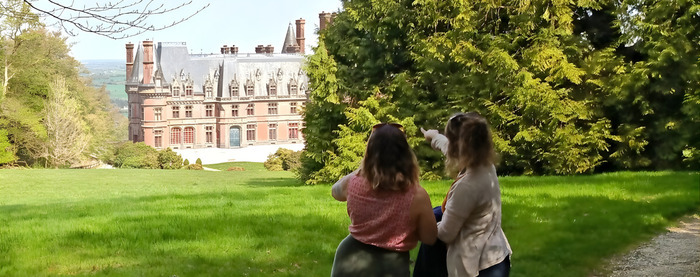 Le château en visu Domaine de Trévarez Saint-Goazec