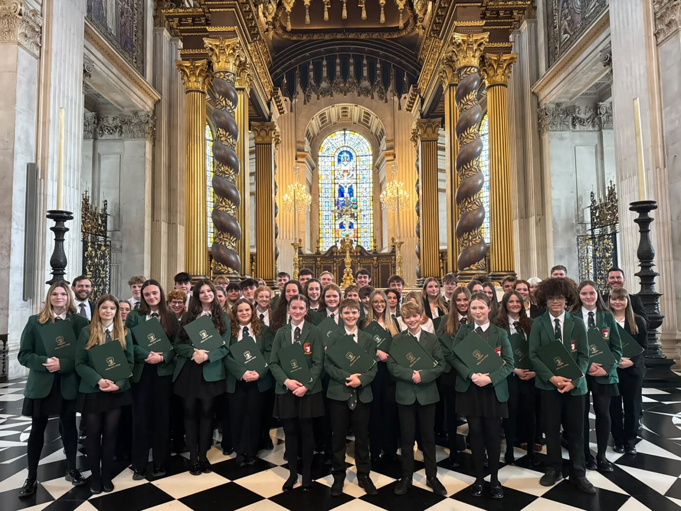 Le Choeur de l’Abbey Gate College (Royaume-Uni) en concert Rue Lambert-Leforestier Bayeux