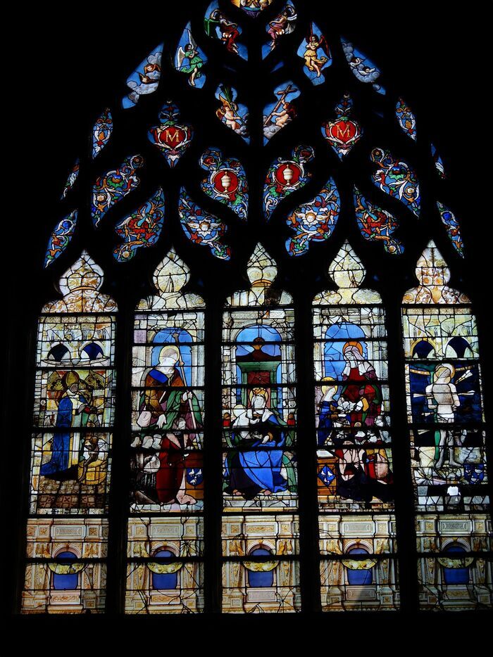 Le grand vitrail du chœur de l&rsquo;église Sainte-Madeleine raconté aux enfants, Église Sainte-Marie-Madeleine, Vendôme