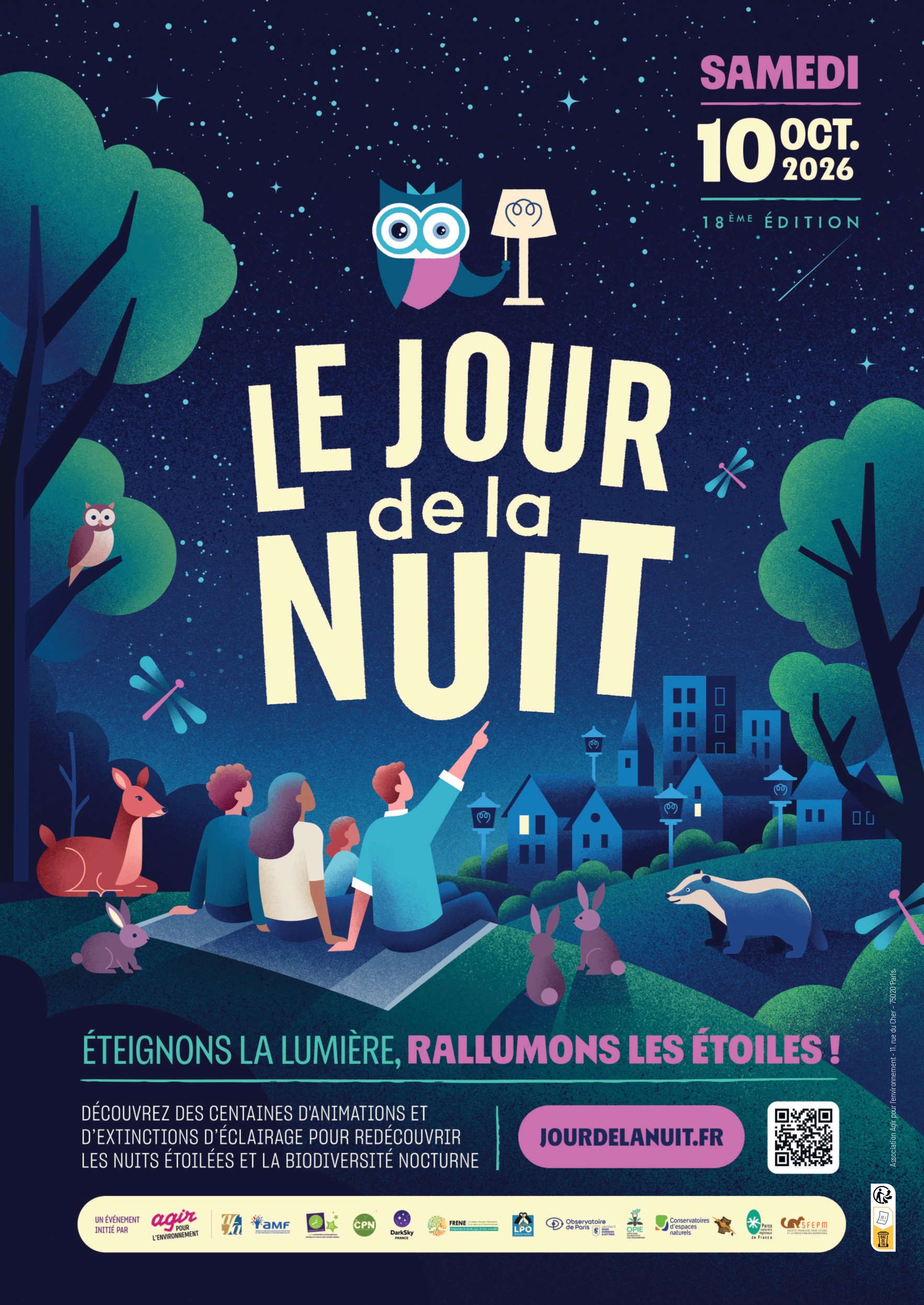 LE JOUR DE LA NUIT SOIRÉE OBSERVATION DU CIEL Le Gril Montesquieu-Lauragais 2026-10-11