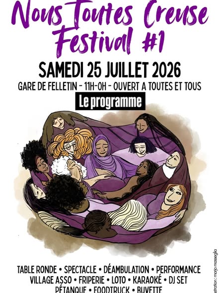 ? Le Nous Toutes Creuse Festival #1 ? La gare de Felletin Felletin