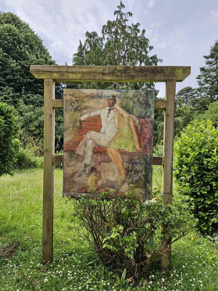 Le parc du manoir en parcours libre, Manoir de Squividan, Le Drenneg