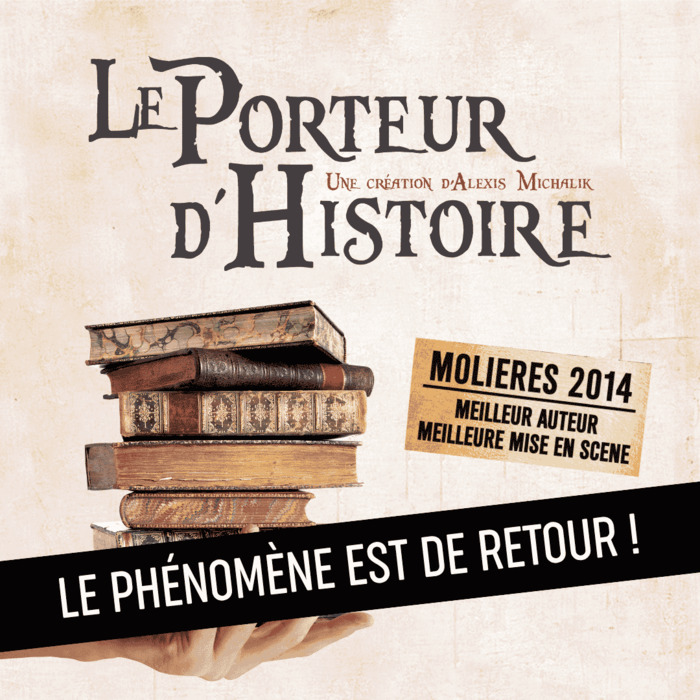 LE PORTEUR D’HISTOIRE Théâtre 100 Noms Nantes