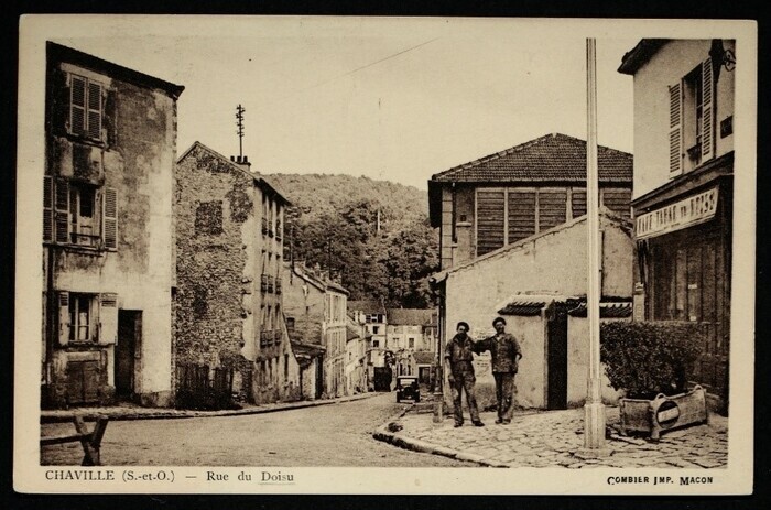 Le quartier du Doisu, Place Albert Héry, Chaville