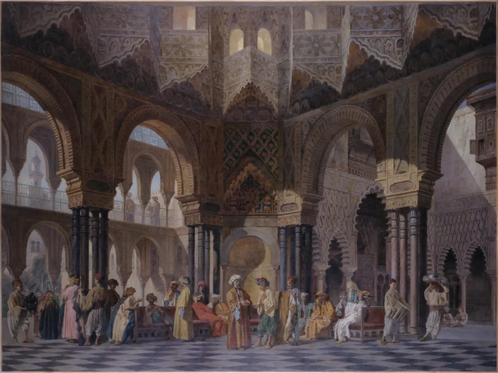 Le regard de Jean-Jacques Issouli sur Adrien Dauzats Musée des Beaux-Arts de Bordeaux Bordeaux