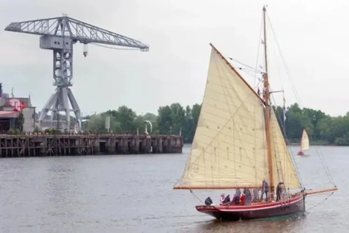 Le Saint Michel II, Ponton Maillé Brézé – Quai de la fosse, Nantes