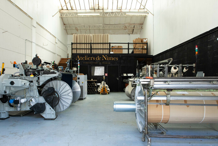 Le Sergé de Nîmes, son histoire et sa fabrication : une visite de l’atelier, Ateliers De Nîmes, Nîmes