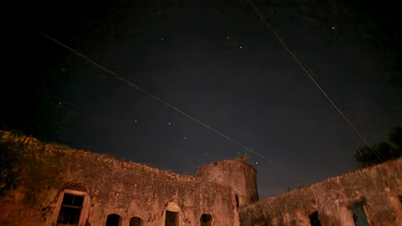 Le soir de la nuit Nuit des étoiles et des chauves-souris Rue Lafon Isore Villandraut