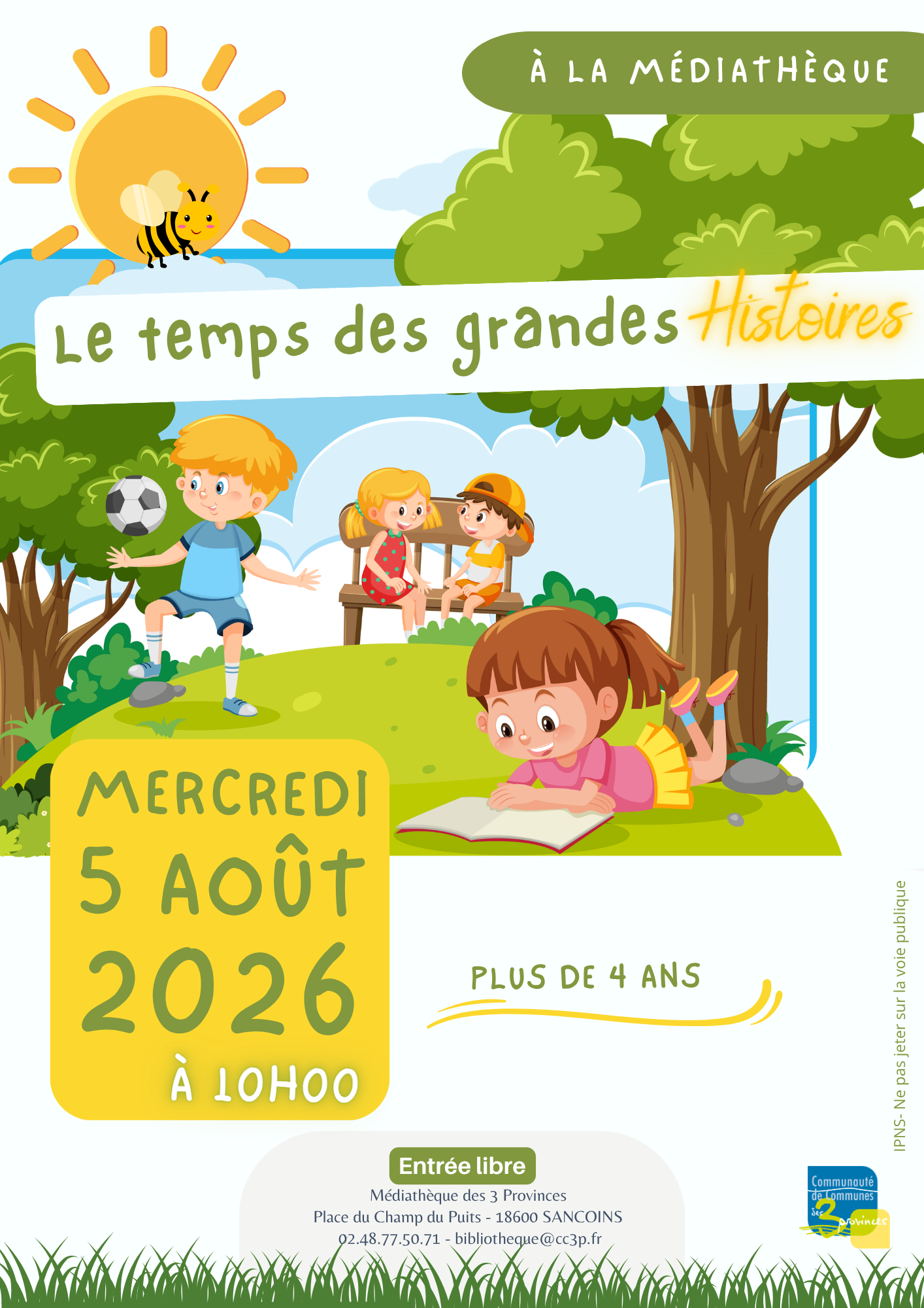 Le temps des Grandes histoires Sancoins