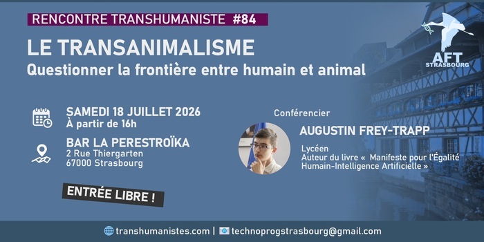 Le transanimalisme Bar la Perestroïka Strasbourg