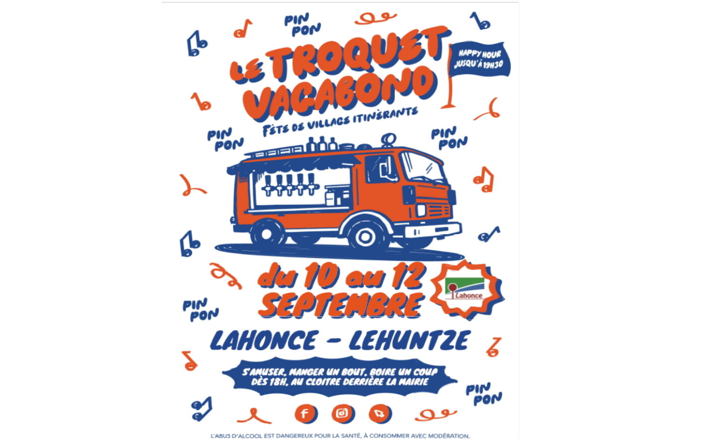 Le Troquet Vagabond de retour à Lahonce ! Lahonce