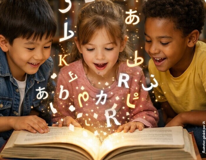 Lecture bilingue en français et en anglais, Médiathèque Croix-Rouge, Reims