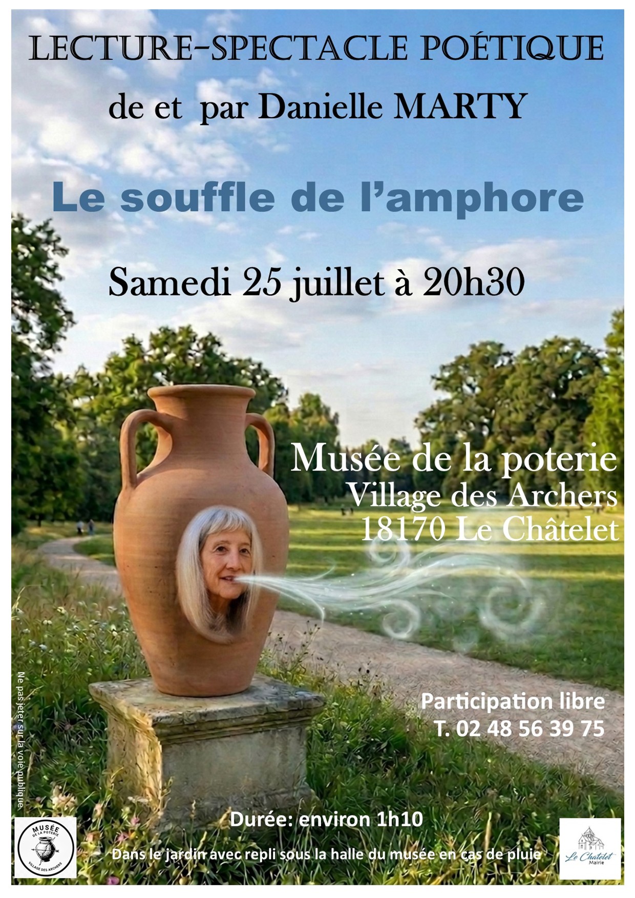 Lecture spectacle poétique au musée Le Châtelet