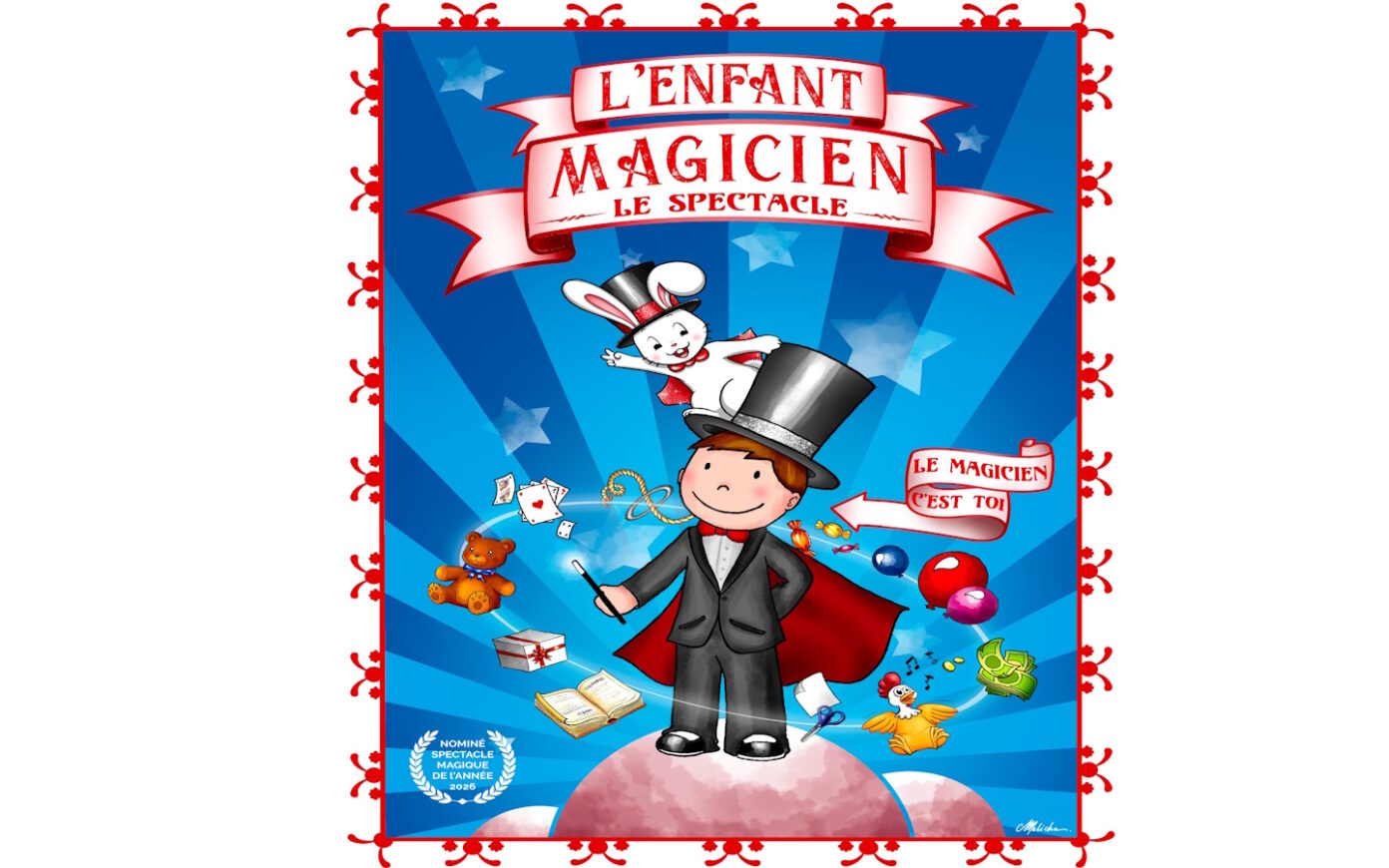 L’enfant magicien Place Xan Ithourria Saint-Pée-sur-Nivelle