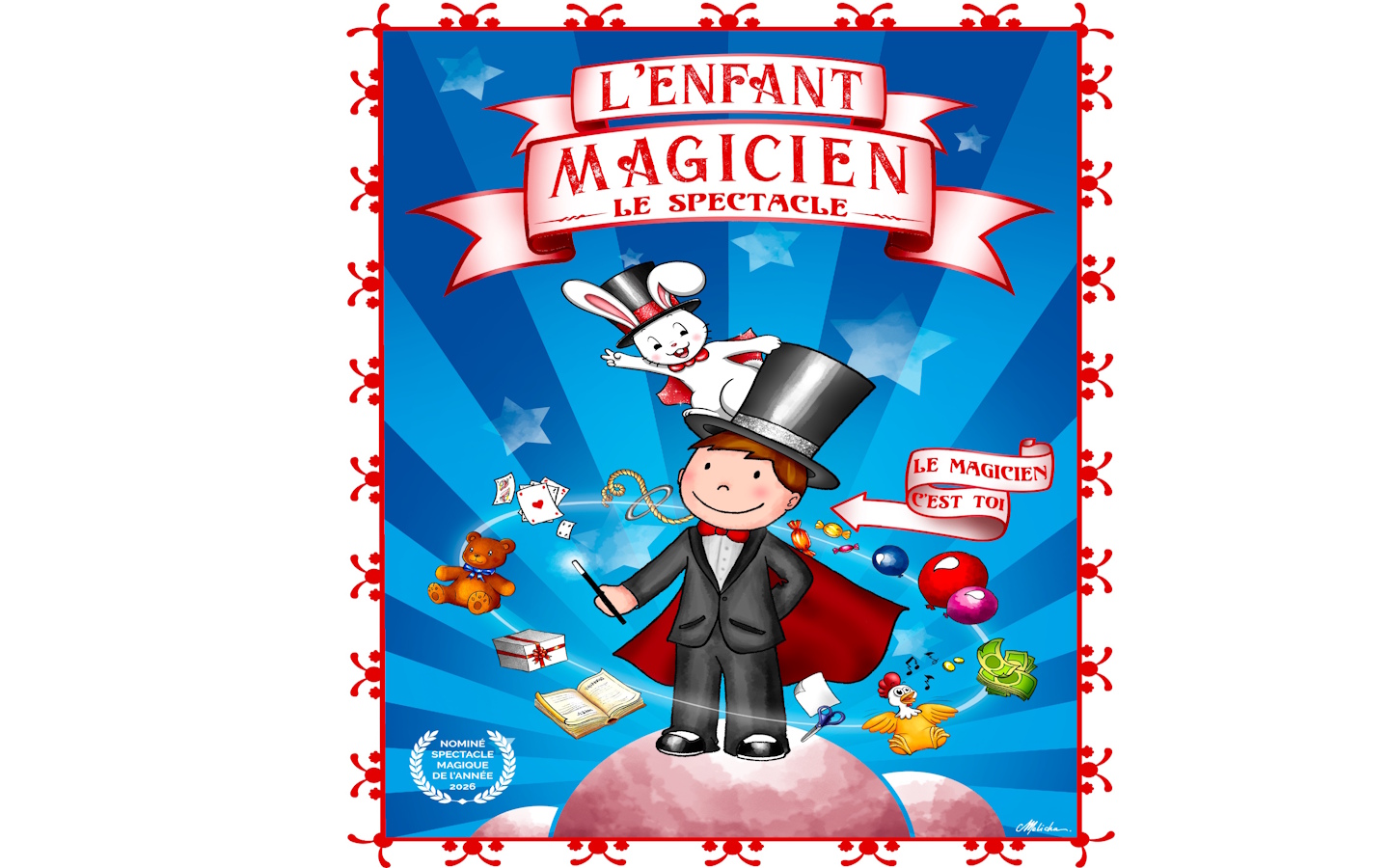 L'enfant magicien Espace culturel Larreko Saint-Pée-sur-Nivelle 2026-11-15