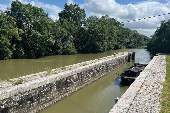 Les 250 ans du Canal de Buzay, Écluse du Vieux Buzay, Le Pellerin