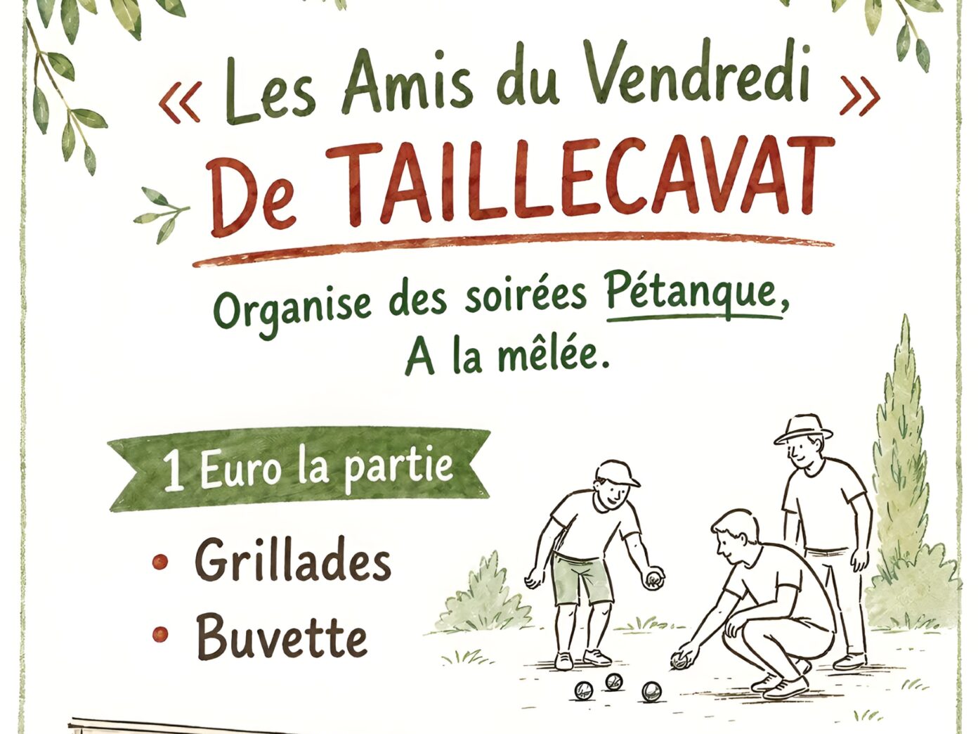 Les amis du vendredi  Taillecavat