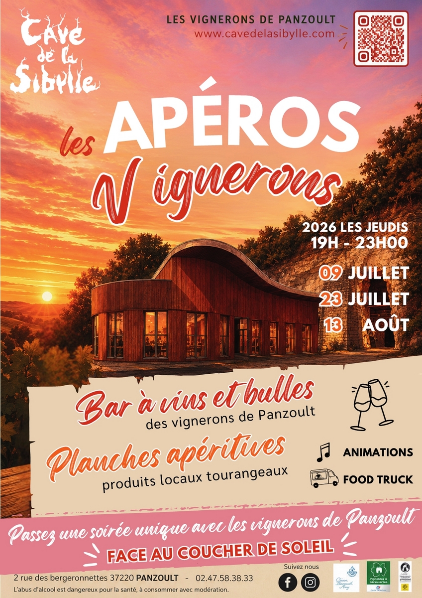 Les Apéros Vignerons à la Cave de la Sibylle Panzoult