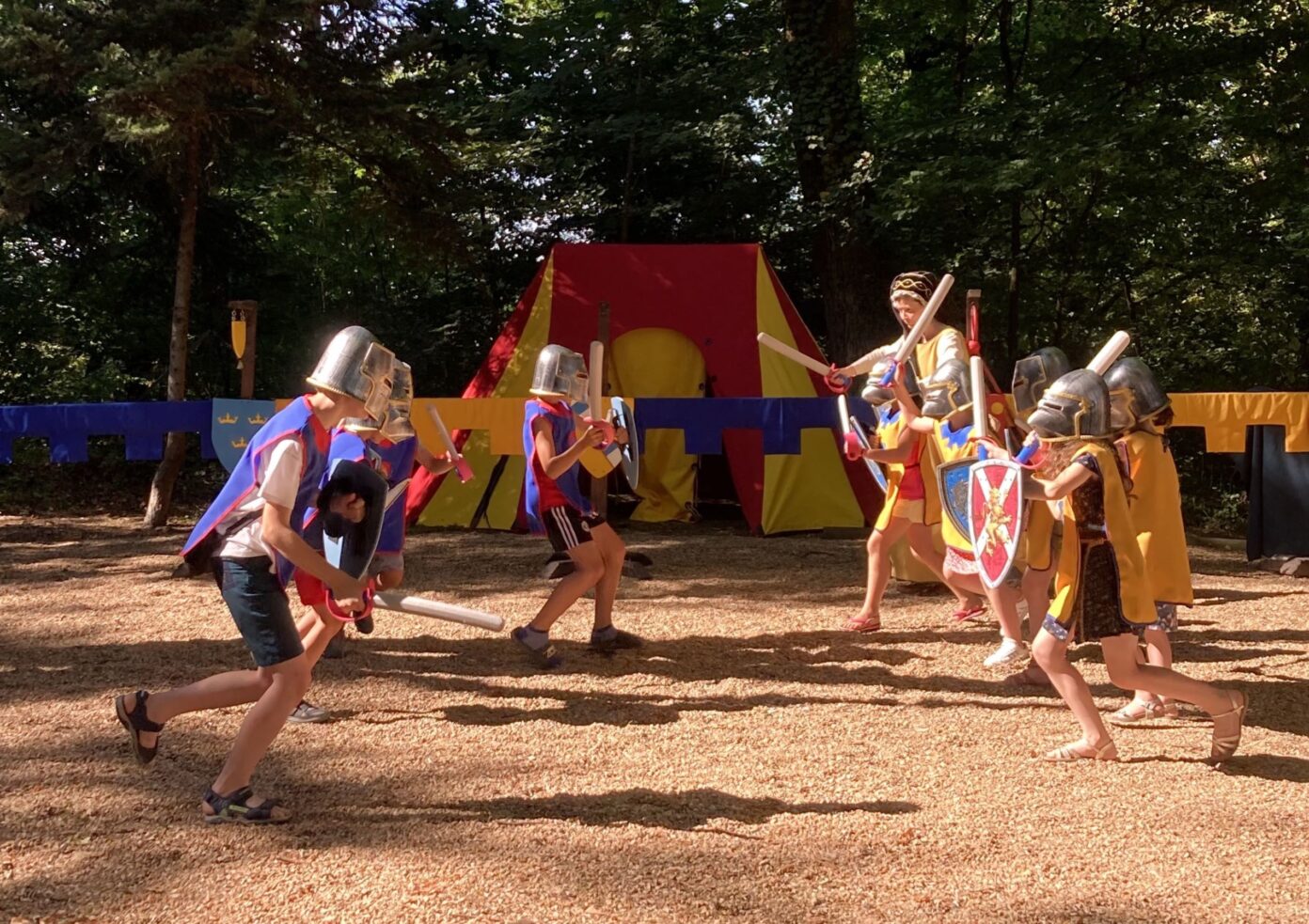 Les apprentis chevaliers Langeais